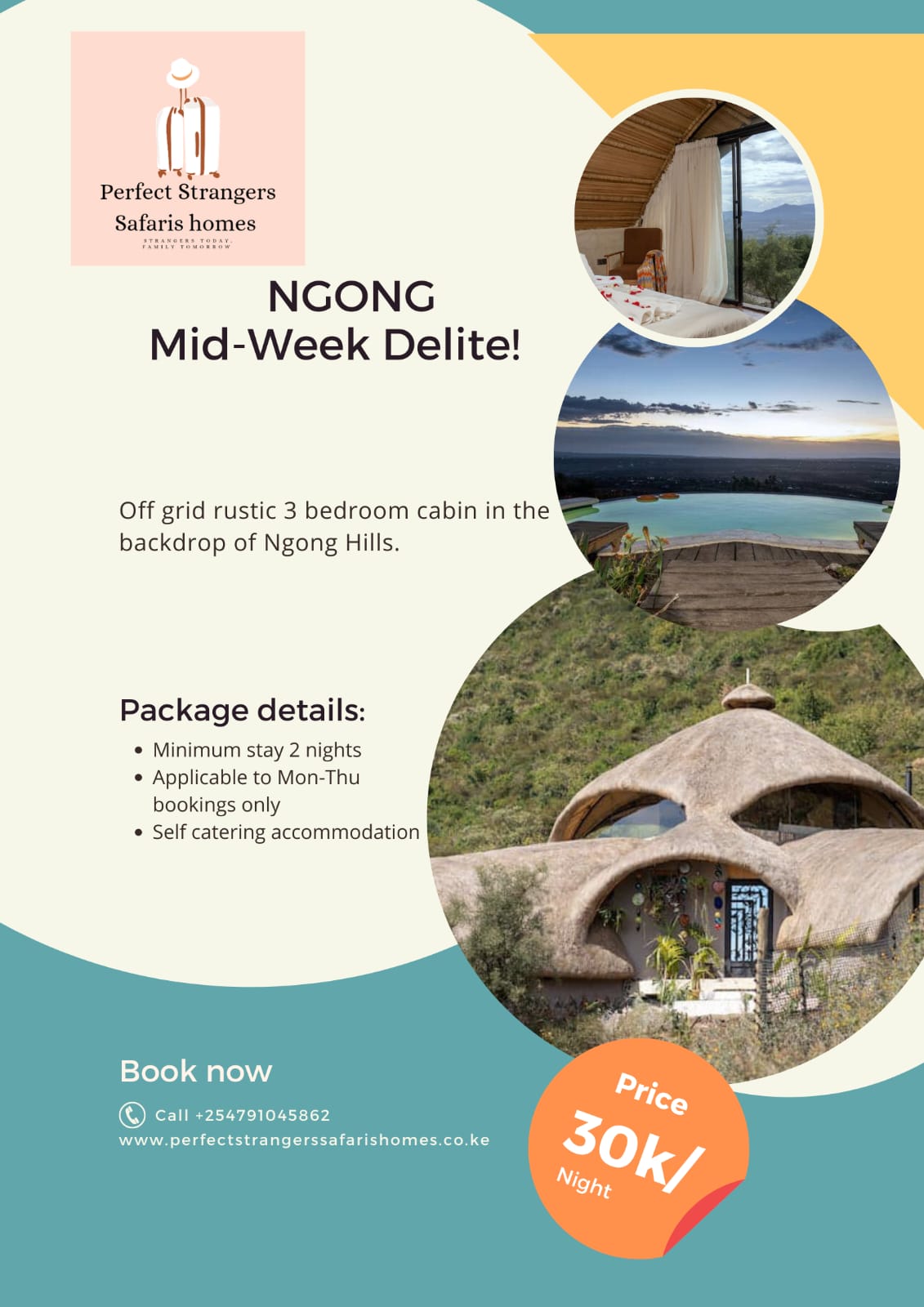 Off Grid Mid- Week Ngong Escape